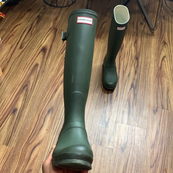 Hunter Shoes - Hunter Orginal Tall Boots Green (6F)